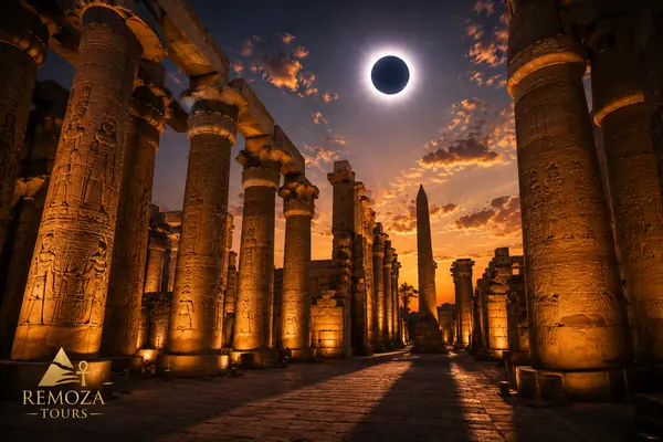 Voyage complet pour l'éclipse en Égypte – 7 jours
