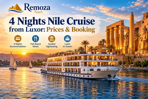 4 Nights Nile Cruise from Luxor