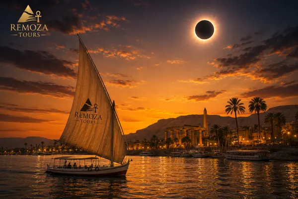 Voyage complet éclipse en Égypte