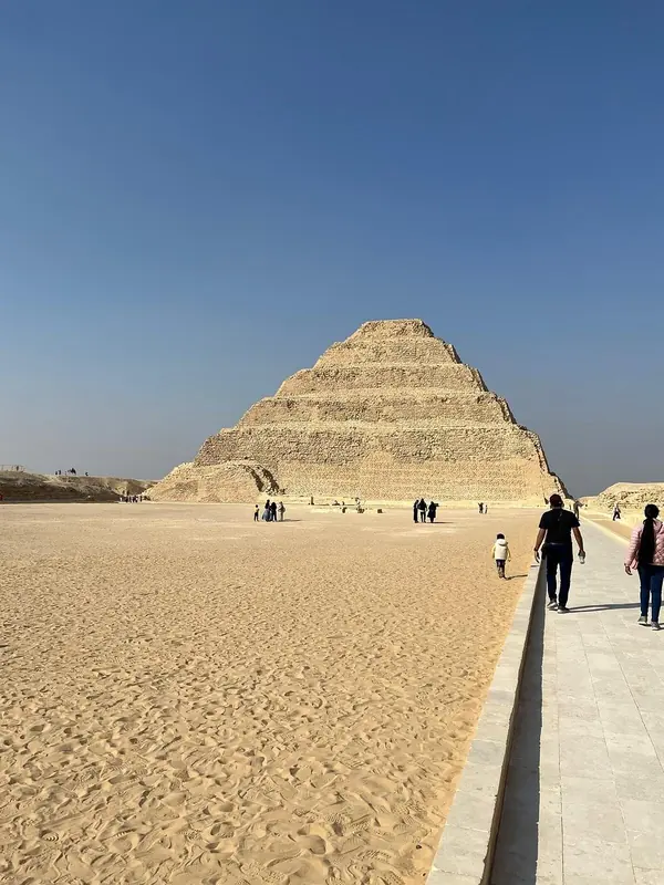 Visite privée des pyramides de Gizeh, Saqqarah et Memphis