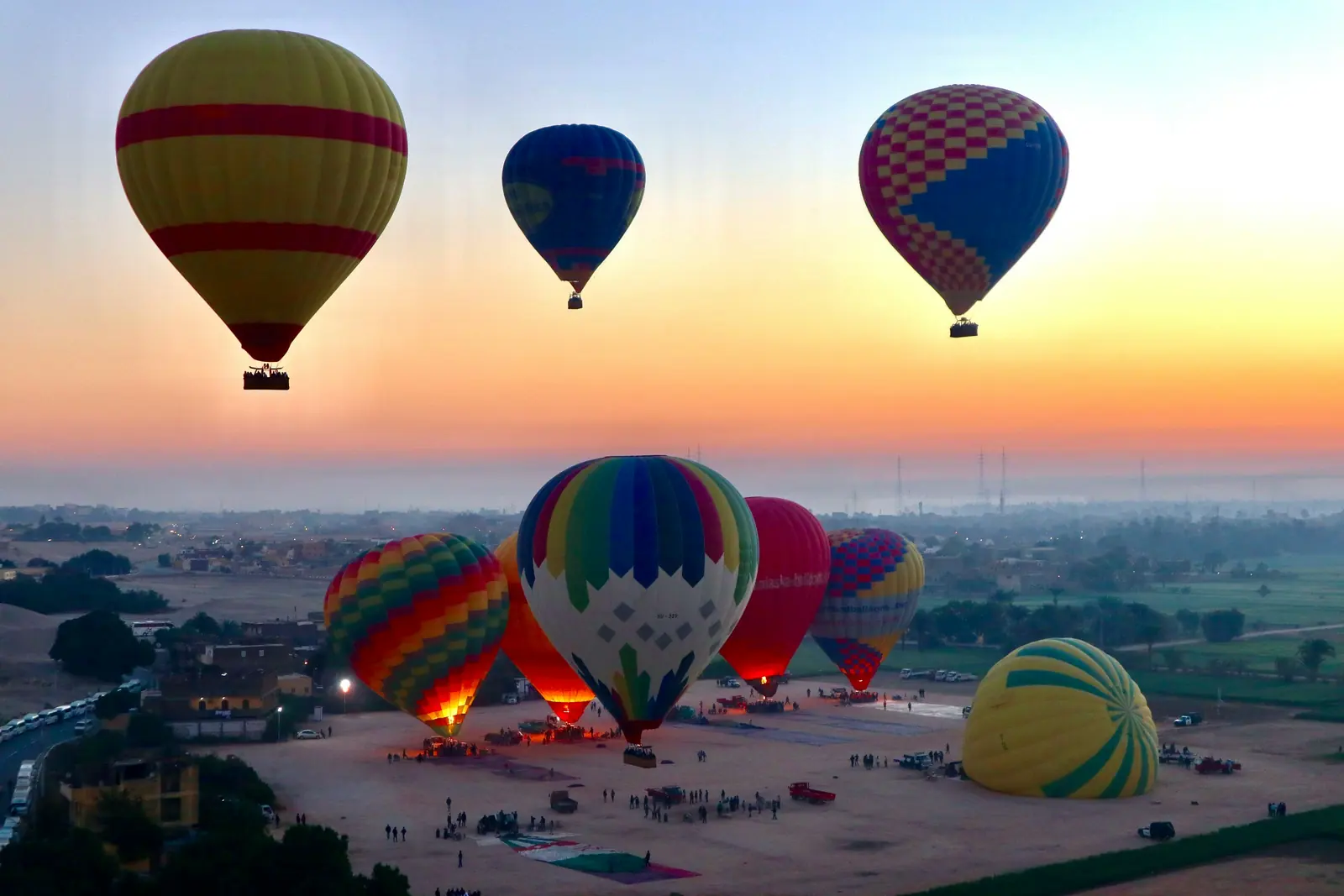 Vol en montgolfière