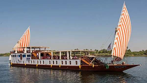 7 Nights Luxury Dahabiya Cruise from Luxor Round Trip