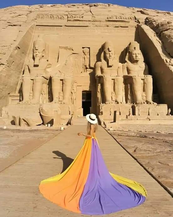 Abu Simbel by Plane from Aswan