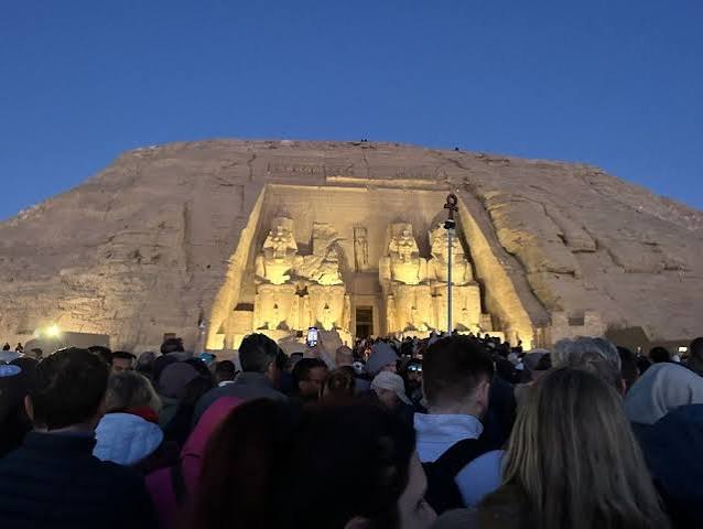 Acceso al Festival del Sol de Abu Simbel