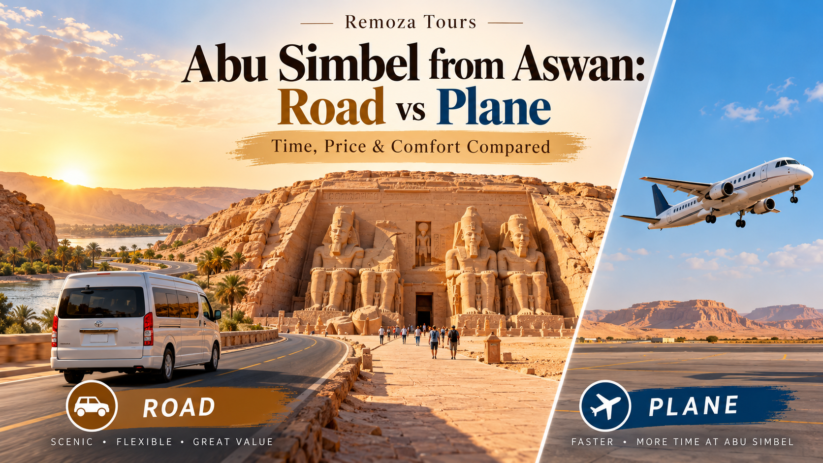 Abu Simbel from Aswan